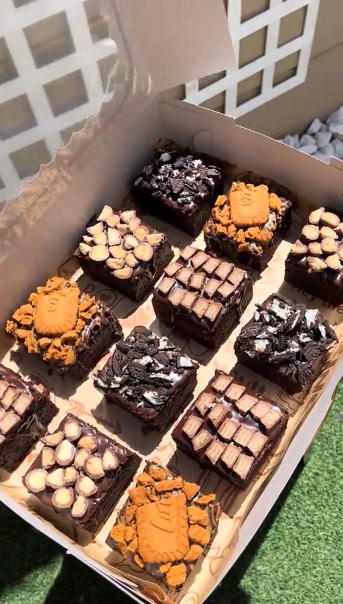 Premium Brownies (4 Assorted Flavors) - 12 Pieces per Box