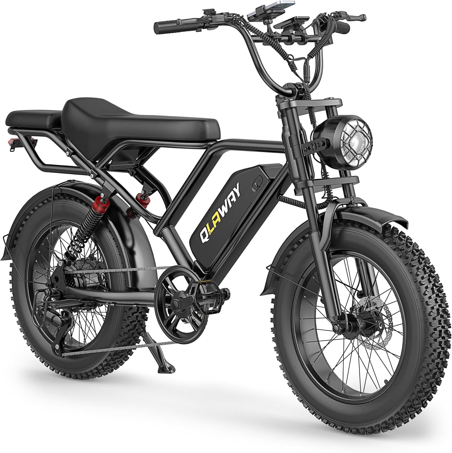 Fat Tire Electric Dirt Bike 750w Adults 20" Electric Motorcycle Ebikes 15.6AH